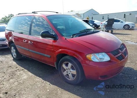 2007 Dodge Caravan Sxt z USA, uszkodzony, nr VIN 1D4GP45R07B161281